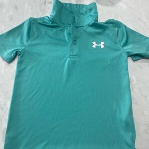 Under Armour Kids Aqua Polo Shirt